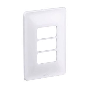 Placa 4x2 3P Branco Zeffia Pial