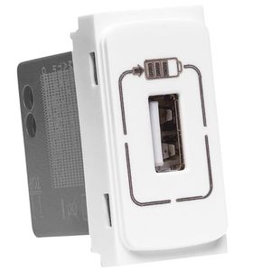 Carregador USB 1x1100MA Zeffia Pial Legrand