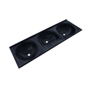Tanque Triplo TP155 1,55m x 55cm Mármore Verde Romano Decoralita