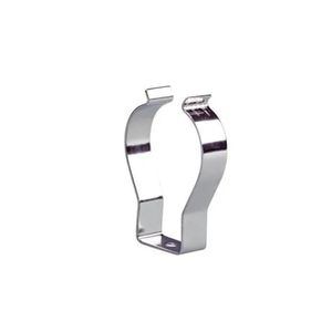 Abraçadeira de Aço para Lâmpada T12 25,5mm com 100 Unidades Decorlux