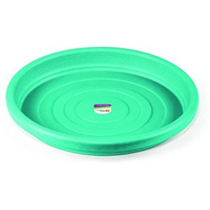 Prato para Vaso Jardim 17cm Turquesa Primafer