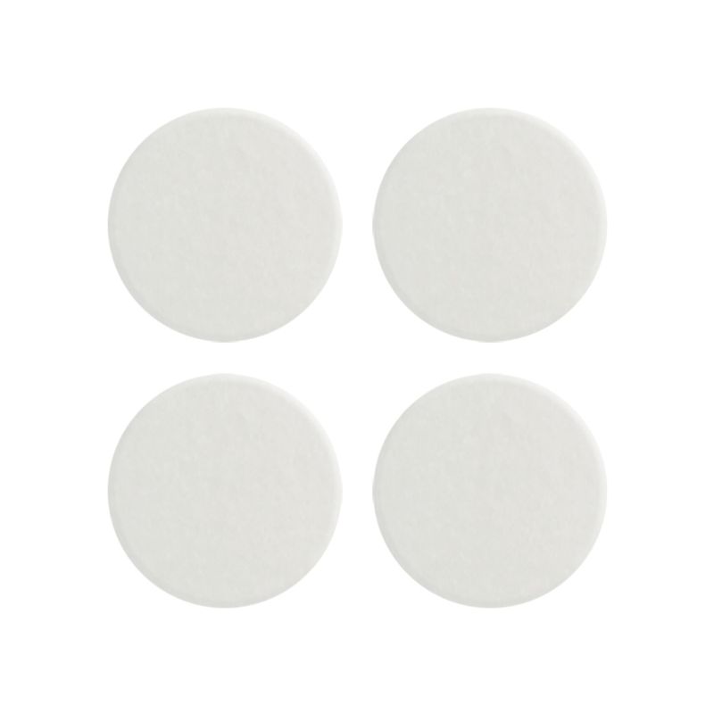 Protetor-Adesivo-de-Feltro-Redondo-40mm-Branco-com-4-Unidades-Bemfixa