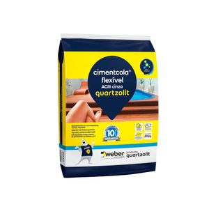 Argamassa AC-III Cimentcola Flex 20KG Branco Quartzolit