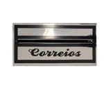 Porta-Cartas-de-Inox-Comum-Preto-Telha-Luz