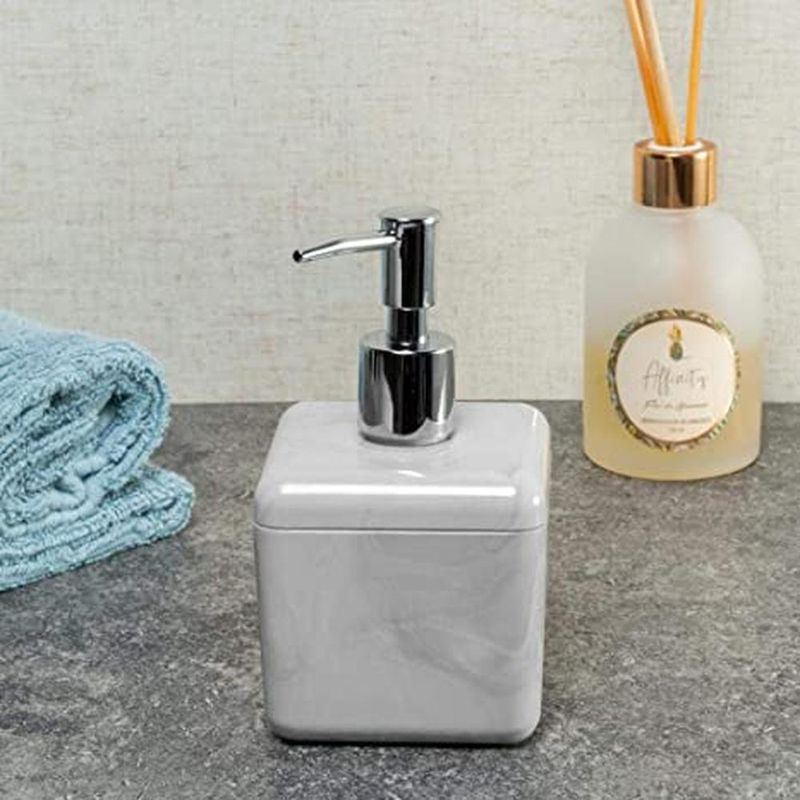 Porta-Sabonete-Liquido-Marmore-em-Plastico-Cube-Coza