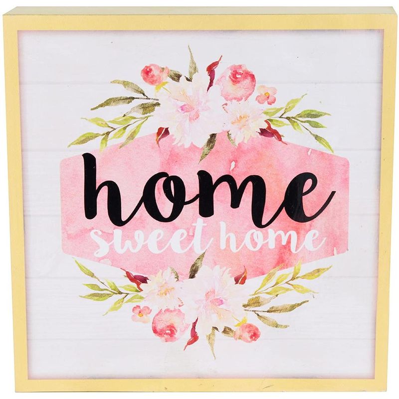 Quadro-de-Madeira-Petit-Home-Florido-Amarelo---Urban