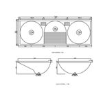 Tanque-de-Marmore-Sintetico-Triplo-155x55cm-70L-Cinza-Real-Decoralita