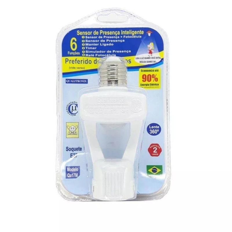 Sensor-de-Presenca-com-Fotocelula-6-Funcoes-Qualitronix