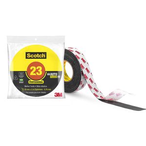 Fita Isolante Autofusão 23BR 19mm x 5m Scotch 3M