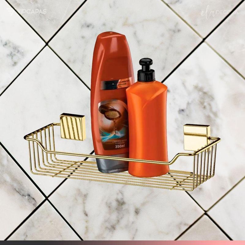 Suporte-Para-Shampoo-Parede-Dourado-Future