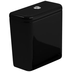 Caixa Acoplada Carrara 3/6L Ébano Fosco Deca