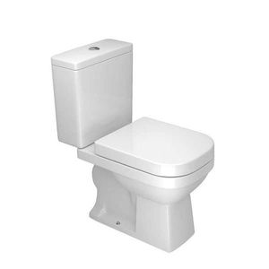 Kit Quadra Bacia + Caixa Acoplada + Assento + Engate + Anel + Parafuso Branco Deca