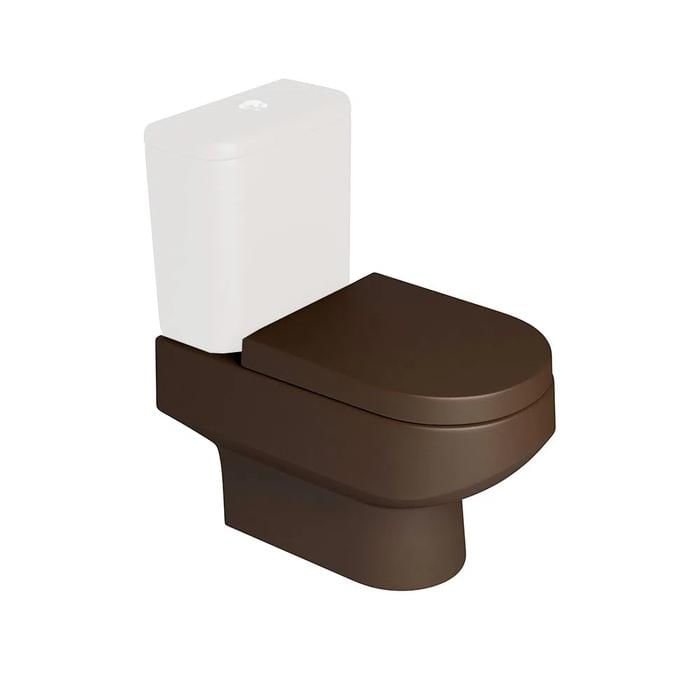 Vaso-Sanitario-para-Caixa-Acoplada-Carrara-Marrom-Deca