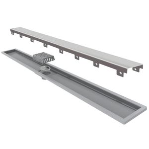 Ralo Linear Royal 100cm Tampa Inox Linear Acessórios