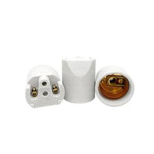 Bocal/Soquete Branco Liso Spot 4A 250V Decorlux