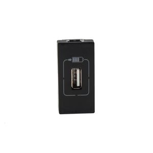 Módulo Para Tomada 1XUSB 1100MA Preto Pial Plus