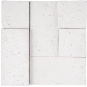 Revestimento 30x30X4cm Trav Blocks 30 Areia Gauss