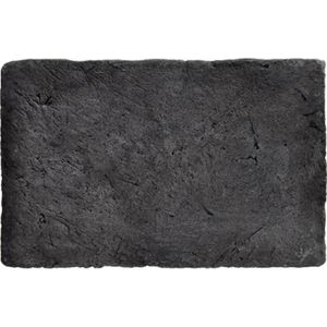 Revestimento 6,5x21X1,5cm Rustic Black Preto Gauss