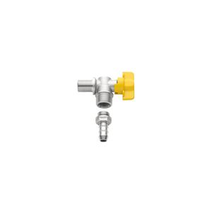 Registro De Esfera Niquelado Para Gás 180203-212 Blukit