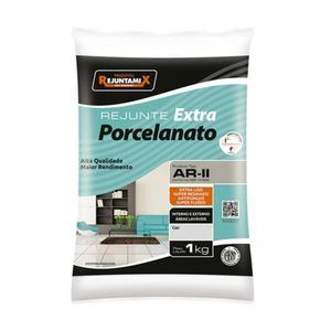 Rejunte Extra Porcelanato Corda 1kg Rejuntamix