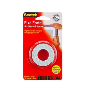 Fita Dupla Face 109 12X1,5M 3M Do Brasil