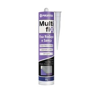 Fixa Rodapé e Sanca Multifix 400g Pulvitec