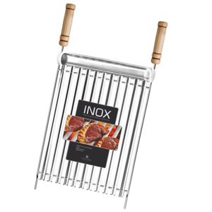 Grelha Parrilla Argentina Inox Grilazer