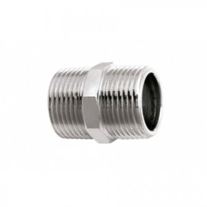 Niple Duplo 1/2 Cromado 170605-212 Blukit
