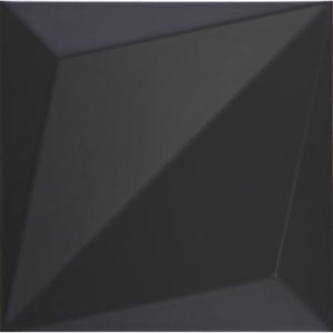 Revestimento 25x25cm Origame Black Dune