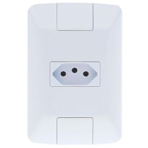 Tomada 2P+T 20a 250v Branco Aria Tramontina