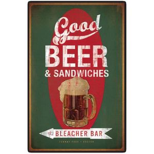 Placa Good Beer & Sandwiches Cia Laser