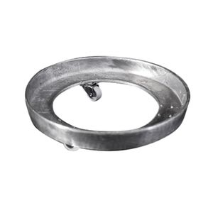 Suporte Para Botijão de Gás e Vaso 30cm Polido Parlumin