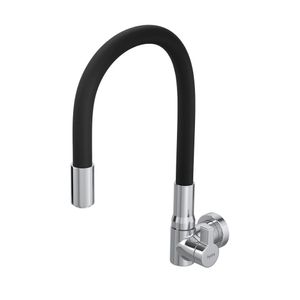 Torneira De Parede Para Cozinha Hydramotion Flexível Preta Hydra