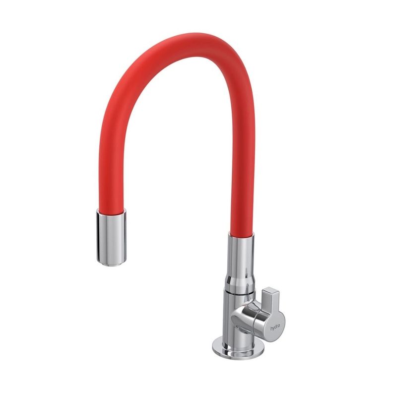 Torneira-1167-de-Mesa-para-Cozinha-Hydramotion-Flex-Vermelha-Hydra
