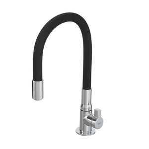 Torneira De Mesa Para Cozinha Hydramotion Flexível Preta Hydra