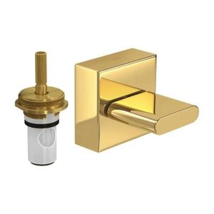 Acabamento Para Registro De Pressão 1/2 E 3/4 Com Mecanismo 1/2 Volta Polo Gold Deca