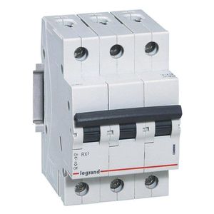 Disjuntor Tripolar 10A RX3 Pial Legrand