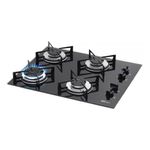 Cooktop-a-Gas-Bivolt-4-bocas-Vidro-Preto-Fischer