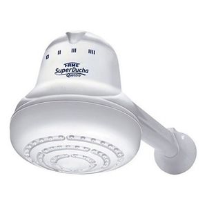 Chuveiro Elétrico Super Ducha 3200w 4T Cano 30cm Branca Fame