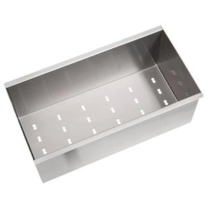 Escorredor Profundo 30x15cm em Aço Inox com Acabamento Scotch Brite Tramontina