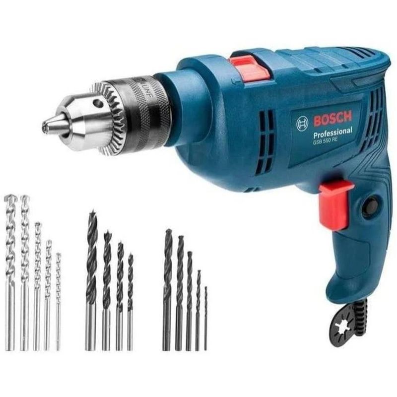 Furadeira-de-Impacto-550W-GSB-14-Acessorios-Bosch