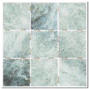 Pastilha Cerâmica 10x10cm Mate Verde Fiji Atlas