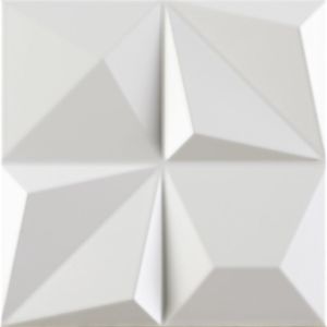 Revestimento 25x25cm Multishapes White Matte Dune