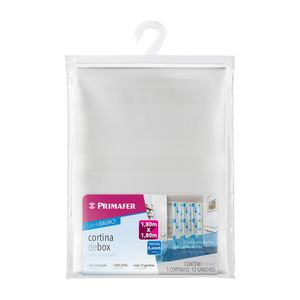 Cortina Para Box De Banheiro PR2711 PVA  08MM Primafer