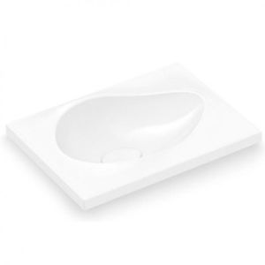 Cuba de Sobrepor 62x45cm Ruy Ohtake Branco Roca