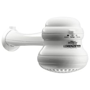 Chuveiro Elétrico Bello Banho Ultra Maxi Branco com Cano Lorenzetti