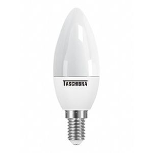 Lâmpada Led Vela 3,1W Leitosa TVL25 6500K Branca Taschibra
