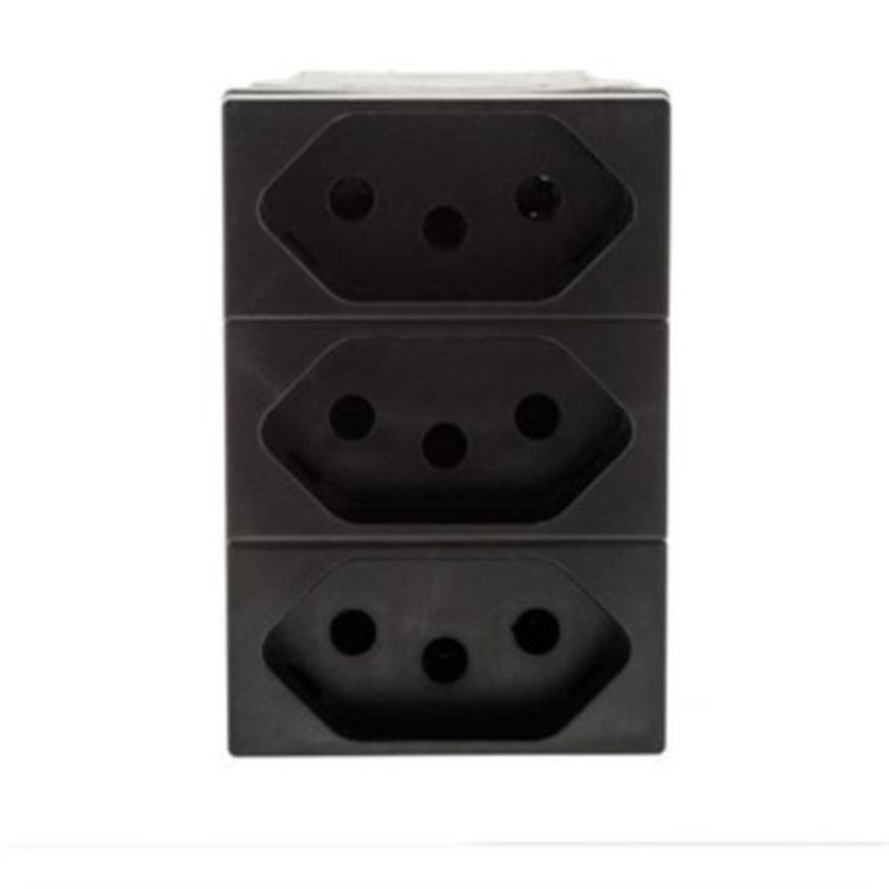 MOD-TOM-TRIPLEX-2P-T-10A-PT-PRETO-PLUS---UN0001UN