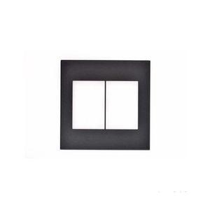 Placa 4x4 3+3p Graphite Arteor Pial