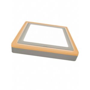 Painel de Led Sobrepor 18W+6W Quadrado Dual Color Taschibra